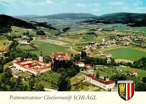 AK / Ansichtskarte  Schlaegl_Oberoesterreich_AT Praemonstratenser Chorherrenstift