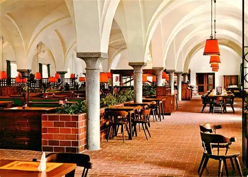 AK / Ansichtskarte  Reichersberg_Inn_Oberoesterreich_AT Speiserestaurant Klosterhof Augustiner Chorherrenstift