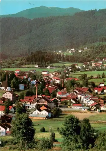 AK / Ansichtskarte 73951690 Bodenmais Panorama Blick zum Grossen Arber