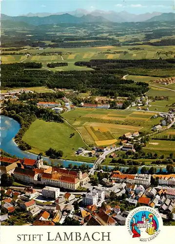 AK / Ansichtskarte  Lambach_Traun_Oberoesterreich_AT Benediktinerstift