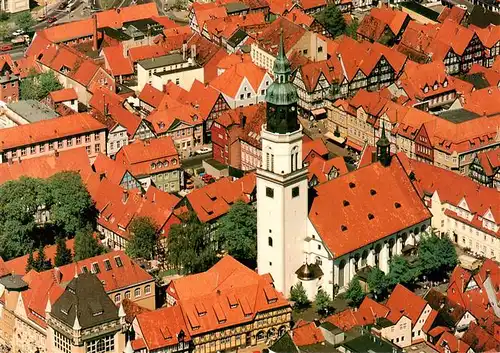 AK / Ansichtskarte  Celle__Niedersachsen Historischer Stadtkern Kirche