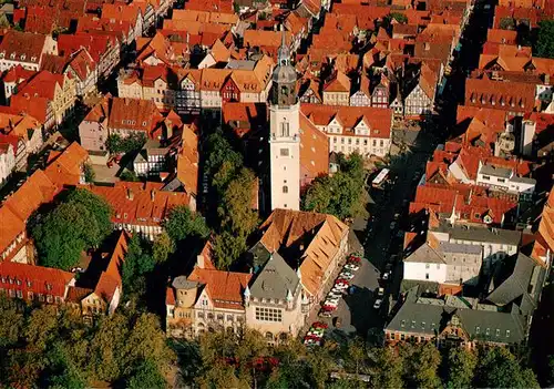 AK / Ansichtskarte  Celle__Niedersachsen Historischer Stadtkern Kirche