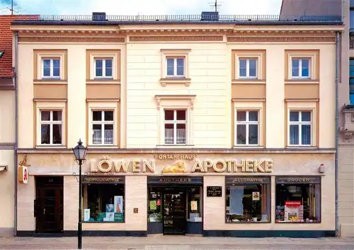 AK / Ansichtskarte  Neuruppin_Neu-Ruppin Fontanehaus Loewen-Apotheke