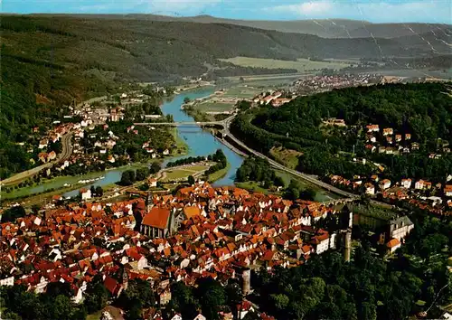 AK / Ansichtskarte  Hann._Muenden Fliegeraufnahme