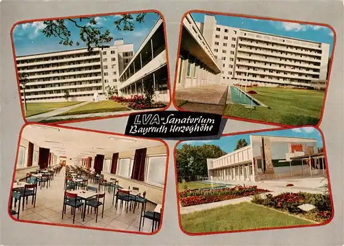 AK / Ansichtskarte  BAYREUTH LVA Sanatorium Herzoghoehe