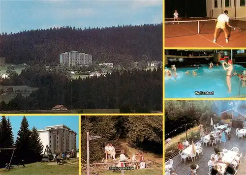 AK / Ansichtskarte  Altreichenau Haus Bayerwald Tennis Wellenbad Spielplatz Kneippanlage Terrasse