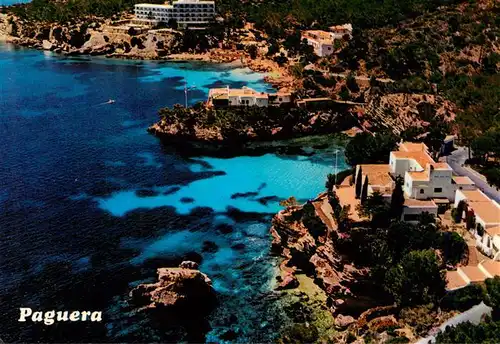 AK / Ansichtskarte 73951780 Paguera_Peguera_Calvia_Mallorca_ES Cala Fornella Fliegeraufnahme