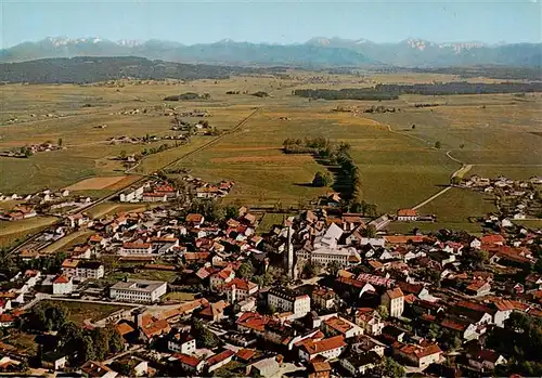 AK / Ansichtskarte  Holzkirchen_Oberbayern Fliegeraufnahme mit Schliersee und Tegernseer Bergen