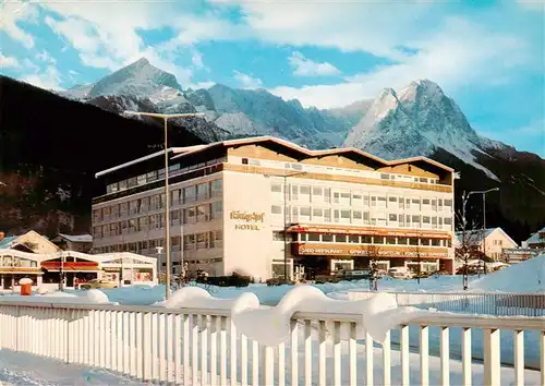 AK / Ansichtskarte  GARMISCH-PARTENKIRCHEN Koenigshof Hotel