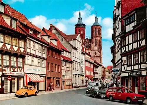 AK / Ansichtskarte  Goettingen__Niedersachsen Johannisstrasse mit Johanniskirche