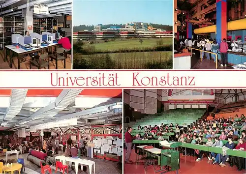 AK / Ansichtskarte 73951895 KONSTANZ_Bodensee_BW Universitaet Teilansichten