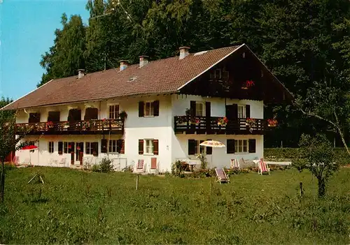 AK / Ansichtskarte  Prien_Chiemsee Gaestehaus Schwarz