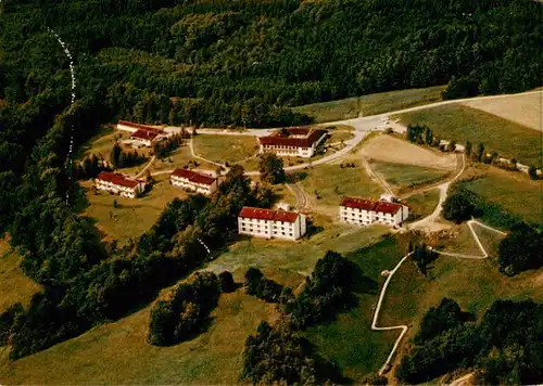 AK / Ansichtskarte 73951905 Gailingen_Singen_BW Kliniken Dr Schmieder Haeuser auf dem Berg