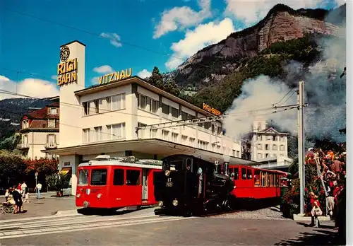 AK / Ansichtskarte  Vitznau_Witznau_Vierwaldstaettersee_LU Rigi Bahn