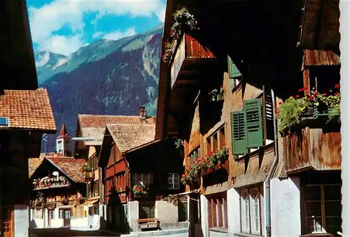 AK / Ansichtskarte  Brienz_Brienzersee_BE Dorfstrasse