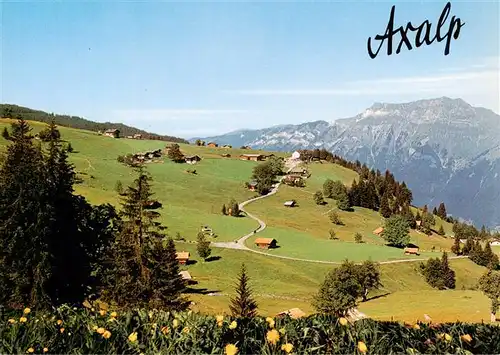 AK / Ansichtskarte  Axalp_BE Panorama