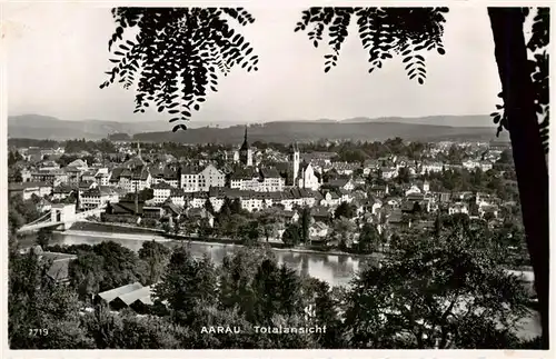 AK / Ansichtskarte  Aarau_AG Totalansicht