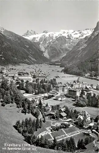 AK / Ansichtskarte  Engelberg__OW Panorama Blick gegen Spannoerter Urner Alpen