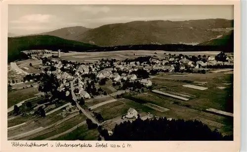 AK / Ansichtskarte  Dobel__Schwarzwald Panorama Hoehenluftkurort und Wintersportplatz