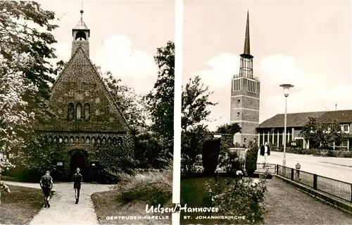 AK / Ansichtskarte 73952047 Uelzen_Lueneburger_Heide_Hannover Gertrudenkapelle St. Johanniskirche