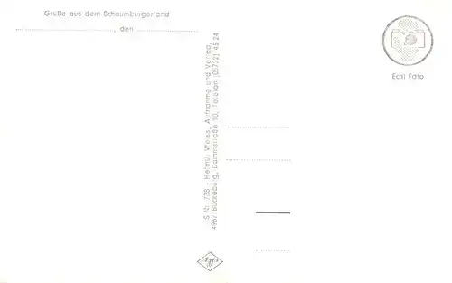 AK / Ansichtskarte 73952055 Bueckeburg und Umgebung Schaumburgerland