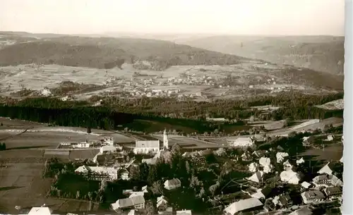 AK / Ansichtskarte  Hoechenschwand Panorama Hoehenluftkurort und Wintersportplatz im Schwarzwald Original Straehle Bild Nr. 8-4565