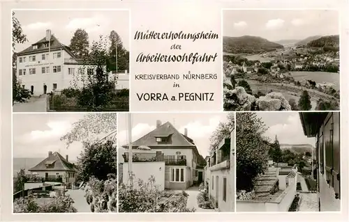 AK / Ansichtskarte  Vorra_Pegnitz Muettererholungsheim der Arbeiterwohlfahrt Panorama