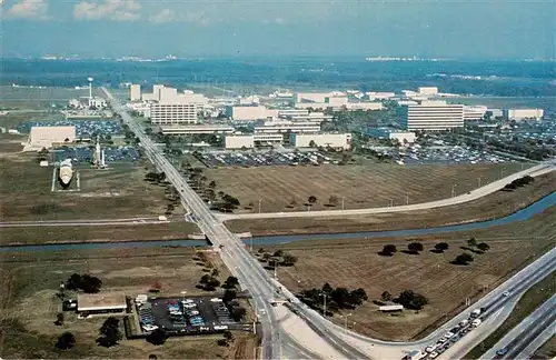 AK / Ansichtskarte  Houston__Texas_USA Johnson Space Center Aerial view