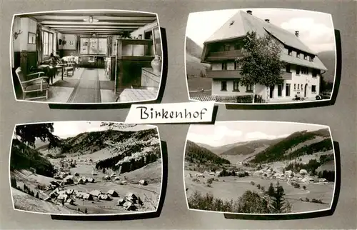 AK / Ansichtskarte  Menzenschwand Pension Birkenhof Gastraum Panorama