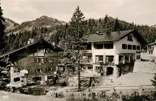 AK / Ansichtskarte  Spitzingsee_Schliersee Alte und Neue Wurzhuette