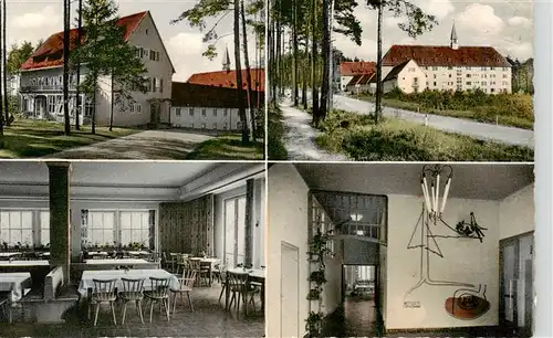 AK / Ansichtskarte  Rummelsberg_Schwarzenbruck_Nuernberg Feierabendhaus Rummelsberg Gastraum Vorraum