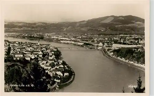 AK / Ansichtskarte  Urfahr_Linz_Donau Fliegeraufnahme