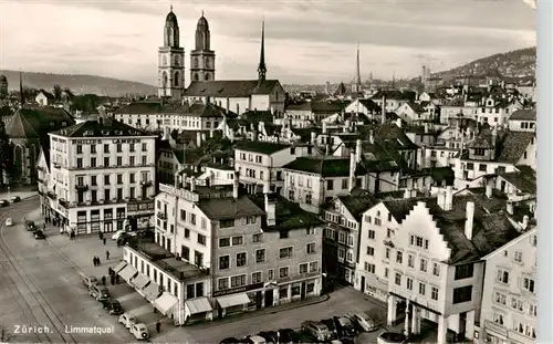 AK / Ansichtskarte  ZueRICH__ZH Limmatquai Kirche