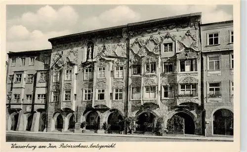 AK / Ansichtskarte 73952137 Wasserburg_Inn Patrizierhaus Amtsgericht