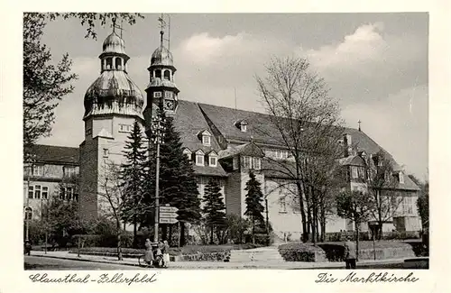 AK / Ansichtskarte  Clausthal-Zellerfeld Die Marktkirche