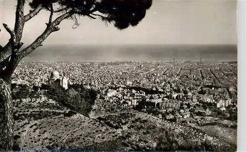 AK / Ansichtskarte  Barcelona_Cataluna_ES Vista panoramica desde el Tibidabo