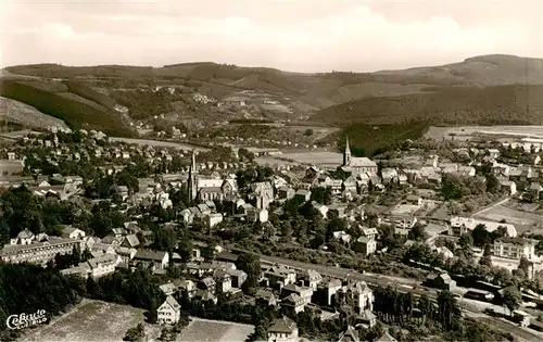 AK / Ansichtskarte  Kirchen__527m_Sieg Fliegeraufnahme