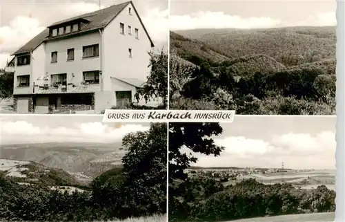 AK / Ansichtskarte 73952169 Karbach_Hunsrueck Gasthaus Zur Post Panorama