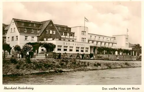 AK / Ansichtskarte 73952172 Niederbreisig Rheinhotel Das weisse Haus am Rhein
