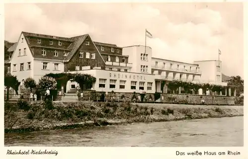 AK / Ansichtskarte  Niederbreisig Rheinhotel Das weisse Haus am Rhein