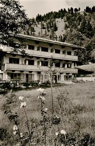 AK / Ansichtskarte 73952194 Bayrischzell_Bayrisch_Zell Sanatorium Tannerhof