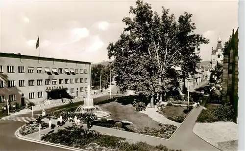 AK / Ansichtskarte  BAD_KIssINGEN Postplatz