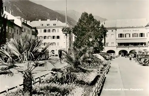 AK / Ansichtskarte  Lienz__Tirol_AT Hauptplatz Hotel Post