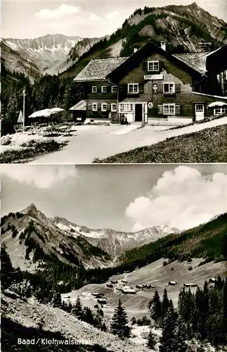 AK / Ansichtskarte  Baad-Mittelberg_Kleinwalsertal_AT Gasthof Pension Starzelhaus Panorama