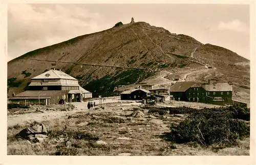 AK / Ansichtskarte  Krkonose_Karkonosze_Riesengebirge Snezka