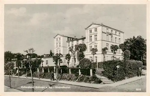 AK / Ansichtskarte  Goehren__Ostseebad_Ruegen Strandhotel