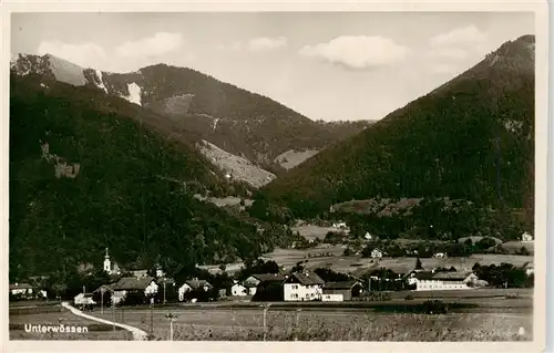 AK / Ansichtskarte  Unterwoessen Panorama