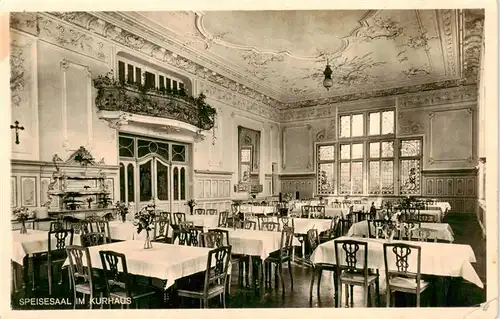 AK / Ansichtskarte  ROTHENBURG___TAUBER Sanatorium Speisesaal im Kurhaus