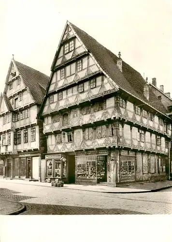 AK / Ansichtskarte  Celle__Niedersachsen Poststrasse Hoppenerhaus