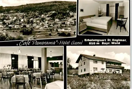 AK / Ansichtskarte 73952408 St_Englmar Cafe Panorama Hotel Garni Zimmer Gastraum